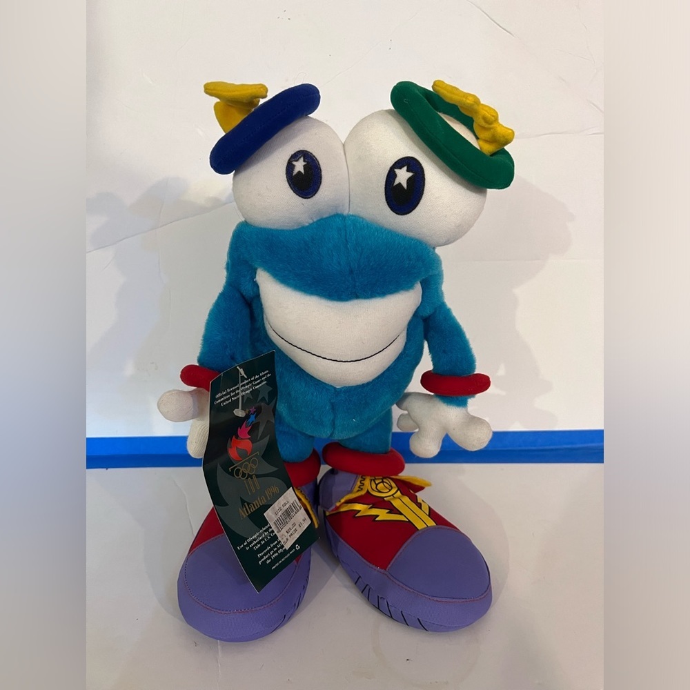 Atlanta 1996 Olympics 15" Plush Izzy Whatizit Official Mascot